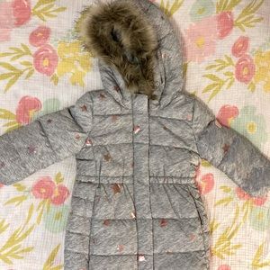 Gap Toddler Cold Control Max Long Puffer Coat